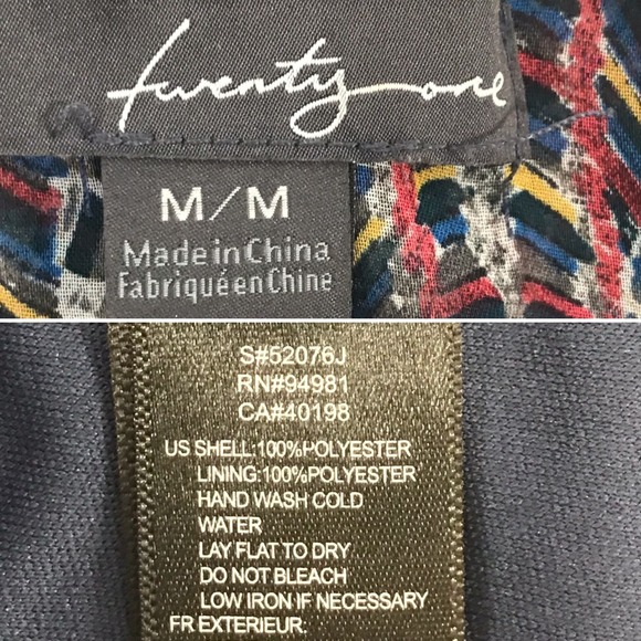 Twenty-One Women's Light Soft & Flowy Ruffled Multi-Level Dress Size M - Picture 3 of 4